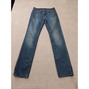 Levis 511 Jeans Mens 32 X 34 Medium Wash 5 Pocket Denim